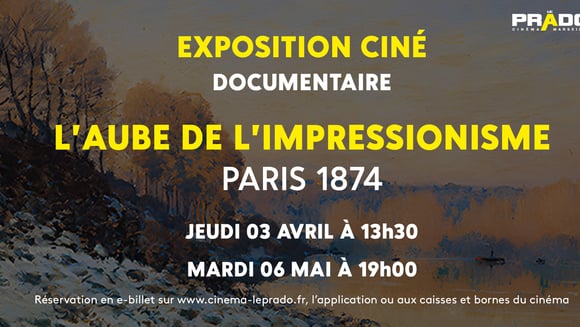 Exposition Ciné : L'Aube de l'Impressionisme - Paris 1874