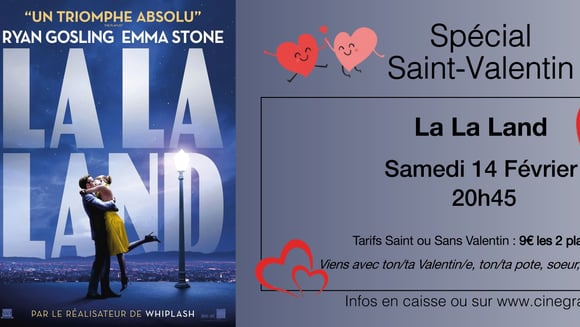 Soirée spéciale Saint-Valentin