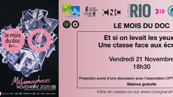 Mois du film documentaire : Et si on levait les yeux ? Une classe face aux écrans