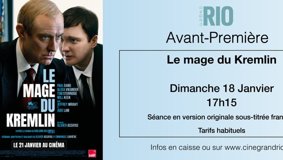 Avant-Première : Le Mage du Kremlin