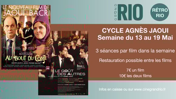 Rétro Rio : Cycle Agnès Jaoui