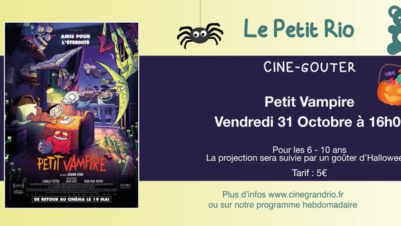 Ciné-Goûter : Petit Vampire