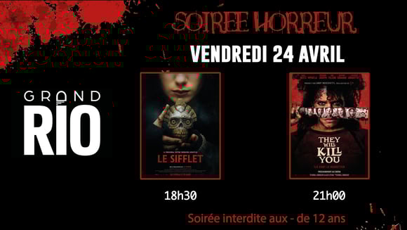 Soirée Horreur Avril 2026