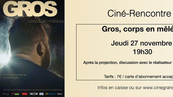 Ciné-Rencontre : Gros, corps en mêlées
