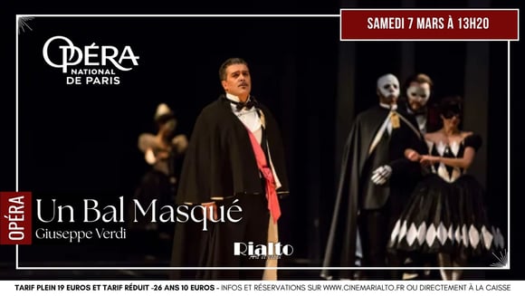 Opéra : Un Bal Masqué de Giuseppe Verdi