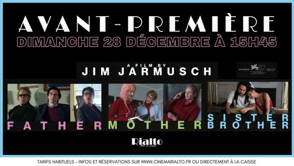 Avant-première : Father Mother Sister Brother de Jim Jarmusch