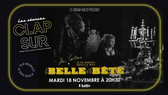 Clap Sur : La Belle et La Bête de Jean Cocteau