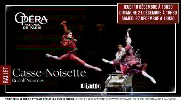 Ballet : Casse-Noisette Rudolf Noureev