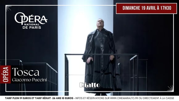Opéra : Tosca de Giacomo Puccini