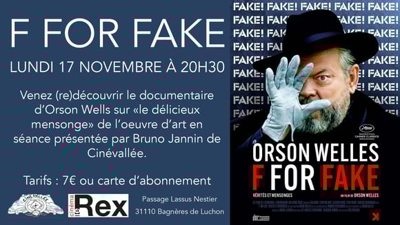Cinévallée : F for Fake