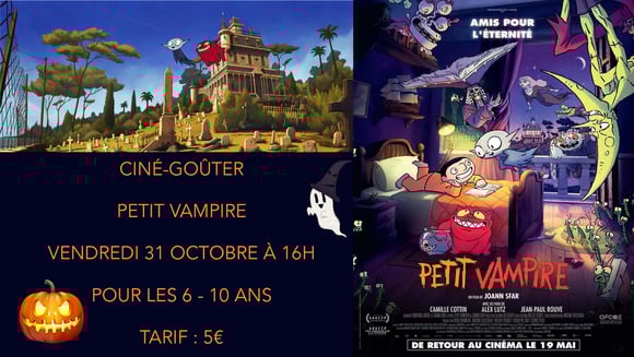 Ciné-goûter : Petit vampire