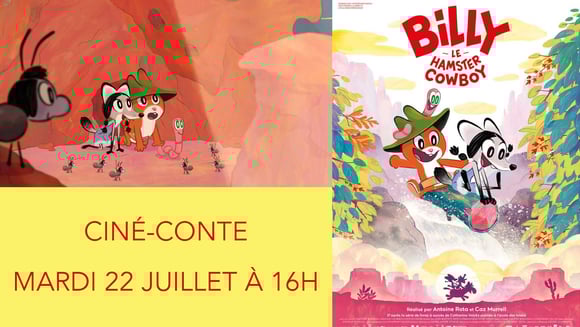 Ciné-conte : Billy le hamster cowboy