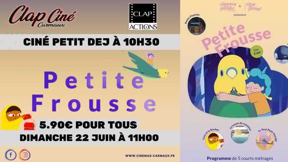 Ciné petit déj "PETITE FROUSSE"