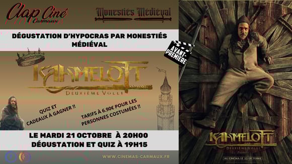📣 AVANT-PREMIÈRE de "KAAMELOTT – DEUXIÈME VOLET PARTIE 1" 📣