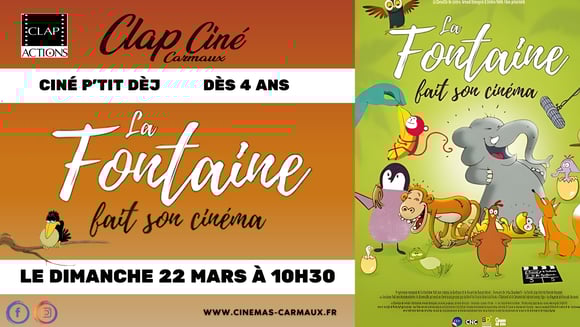 La Fontaine fait son cinéma