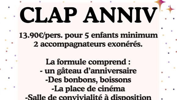 Clap Anniversaire