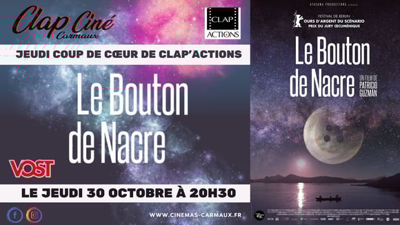 🎬 JEUDI COUP DE CŒUR, CLAP ACTIONS avec "LE BOUTON DE NACRE" en VOST