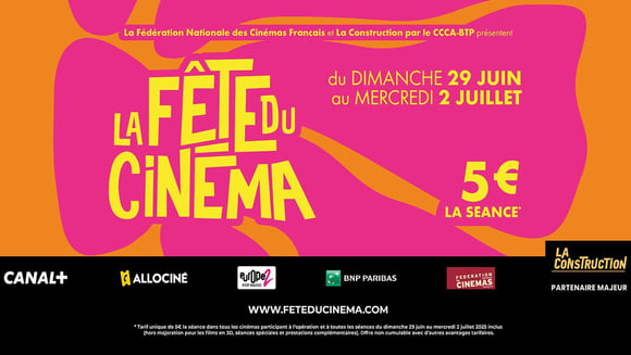 LA FÊTE DU CINEMA