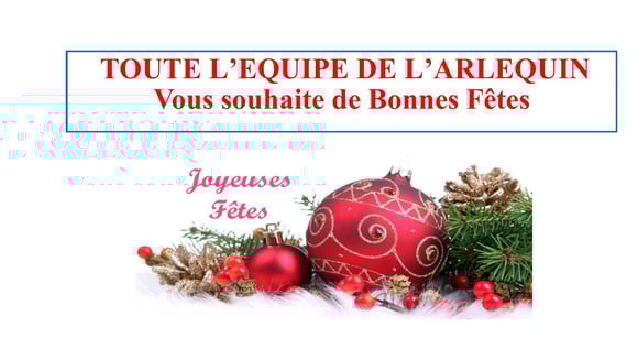 BONNES FETES DE FIN D'ANNEE