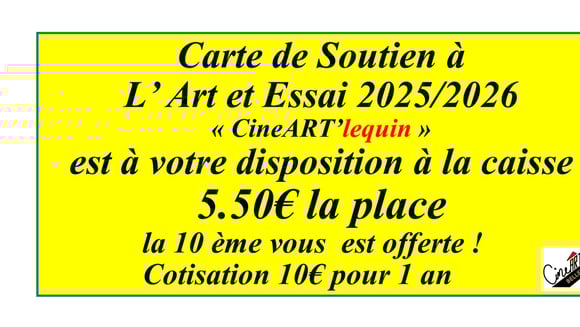 CARTE ART & ESSAI 2025 /2026