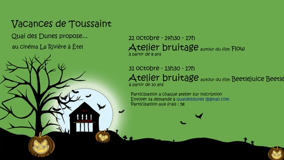 Ateliers enfants vacances de Toussaint