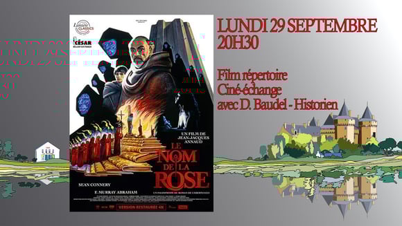 "Le Nom de la rose" : cycle Histoire et cinéma. 