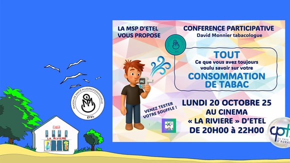 Conférence : Sensibilisation à l'arrêt du tabac.