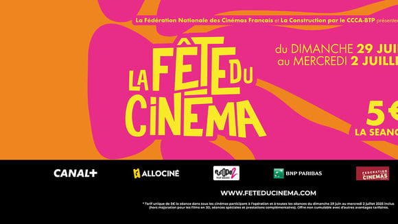 Fête du cinéma - 5€ la séance