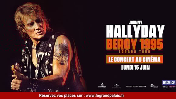 🎤 Johnny Hallyday, Lorada Tour - Bercy 1995 - Lundi 15 Juin à 20h30