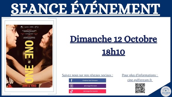 Séance évènement : ONE TO ONE : JOHN & YOKO