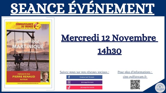 Connaissance du monde : Magnifique Martinique, une île et son peuple