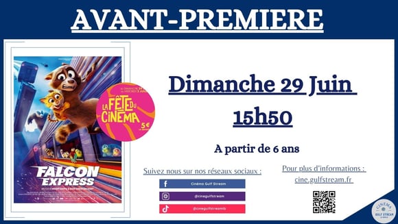AVANT-PREMIERE : Falcon Express Dimanche 29 Juin à 15h50