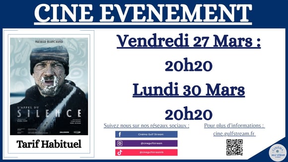 CINE EVENEMENT : L'APPEL DU SILENCE