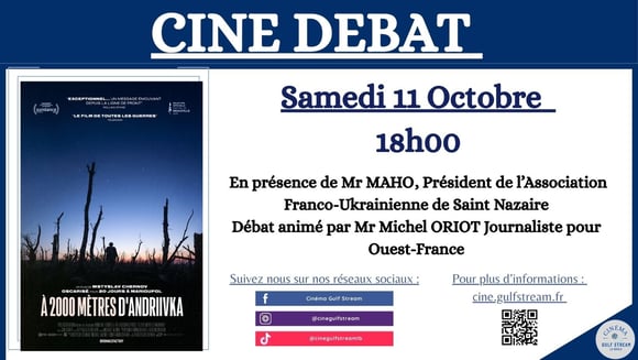CINE-DEBAT : LE CONFLIT RUSSO-UKRAINIEN