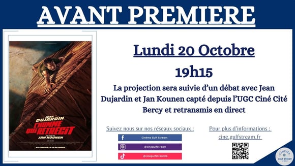 AVANT PREMIERE " L'HOMME QUI RETRECIT "