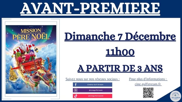 AVANT-PREMIERE : "MISSION PERE NOEL"