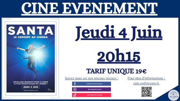 SANTA – Le Concert au cinéma