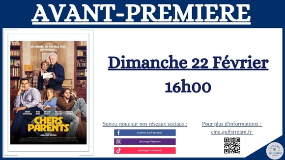 AVANT-PREMIERE : CHERS PARENTS