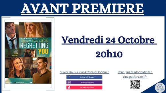 AVANT PREMIERE : REGRETTING YOU