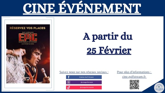 CINE EVENEMENT : EPiC ELVIS PRESLEY IN CONCERT