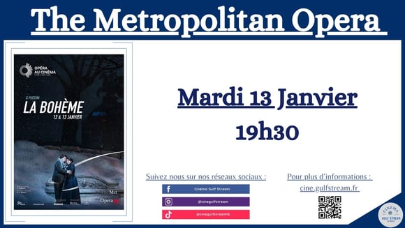Metropolitan Opera : LA BOHEME