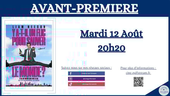 AVANT-PREMIERE "Y A-T-IL UN FLIC POUR SAUVER LE MONDE?"