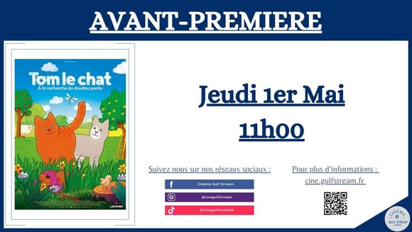 AVANT-PREMIERE : Tom Le Chat