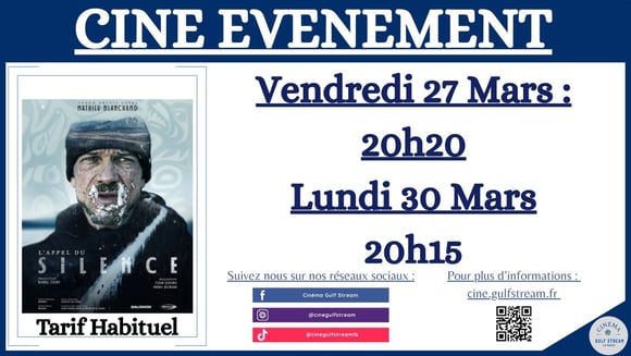 CINE EVENEMENT : L'APPEL DU SILENCE