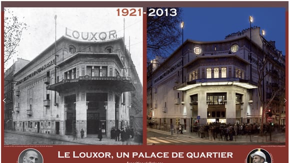 Exposition : 1921-2013, Le Louxor, un palace de quartier