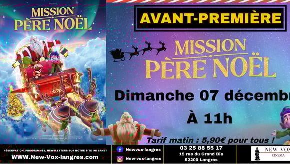 Avant-première ; 'Mission Père-Noël'