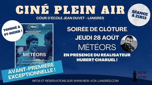Ciné Plein Air 'Météors' 