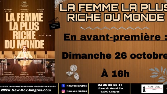 Avant-première : 'La femme la plus riche du monde'