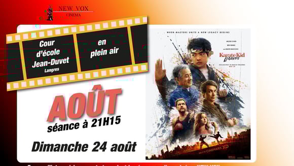 Ciné Plein Air 'Karaté Kids Legends'