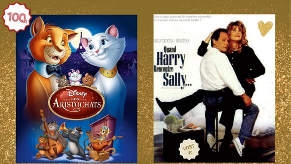 [100 ans] Coup de cœur du public février : Les Aristochats et Quand Harry rencontre Sally